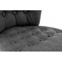 Барный стул Gerom fabric grey