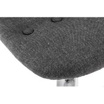 Барный стул Gerom fabric grey