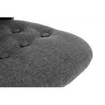 Барный стул Gerom fabric grey