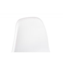 Стул деревянный Eames PC-011 белый / черный