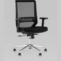 Кресло компьютерное TopChairs TopChairs Names черный