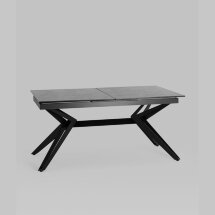 Обеденный стол Stool Group Олимпия, раскладной, 160-210*90, темная керамика