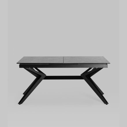 Обеденный стол Stool Group Олимпия, раскладной, 160-210*90, темная керамика 