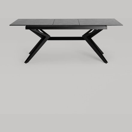 Обеденный стол Stool Group Олимпия, раскладной, 160-210*90, темная керамика 