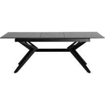 Обеденный стол Stool Group Олимпия, раскладной, 160-210*90, темная керамика