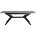 Обеденный стол Stool Group Олимпия, раскладной, 160-210*90, темная керамика 