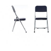 Стул на металлокаркасе Chair раскладной темно-синий