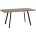 Стол обеденный Stool Group Plain раскладной 116-158*74 дуб Ка/черный 