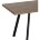 Стол обеденный Stool Group Plain раскладной 116-158*74 дуб Ка/черный 