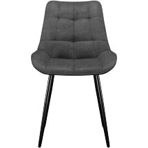 Стул DikLine 206М PRADO5 GREY, ножки черные
