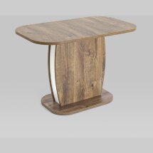 Стол обеденный Stool Group Barrel раскладной 110-145*70 дуб Ка/белый