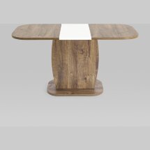 Стол обеденный Stool Group Barrel раскладной 110-145*70 дуб Ка/белый