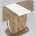 Стол обеденный Stool Group Barrel раскладной 110-145*70 дуб Ка/белый 