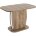 Стол обеденный Stool Group Barrel раскладной 110-145*70 дуб Ка/белый 