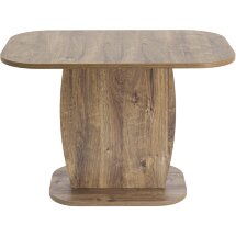 Стол обеденный Stool Group Barrel раскладной 110-145*70 дуб Ка/белый