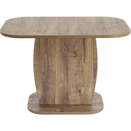 Стол обеденный Stool Group Barrel раскладной 110-145*70 дуб Ка/белый 