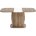 Стол обеденный Stool Group Barrel раскладной 110-145*70 дуб Ка/белый 