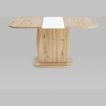 Стол обеденный Stool Group Barrel раскладной 110-145*70 дуб/белый