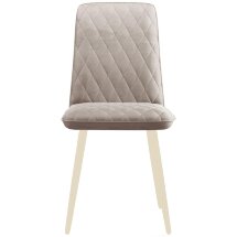 Стул DikLine 205 B03 BEIGE/ ножки крем