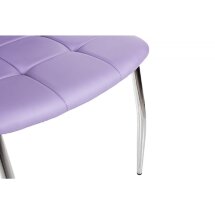 Стул на металлокаркасе F68-A light purple