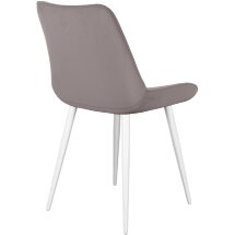 Стул DikLine 206М B5 LATTE, ножки белые
