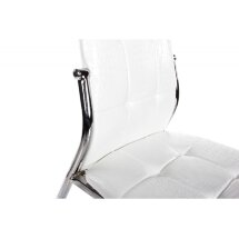 Стул на металлокаркасе F68-A white crocodile