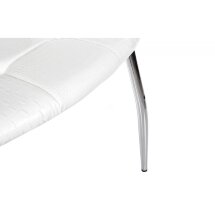 Стул на металлокаркасе F68-A white crocodile