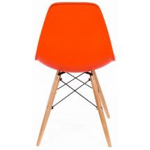 Стул деревянный Eames PC-015 оранжевый