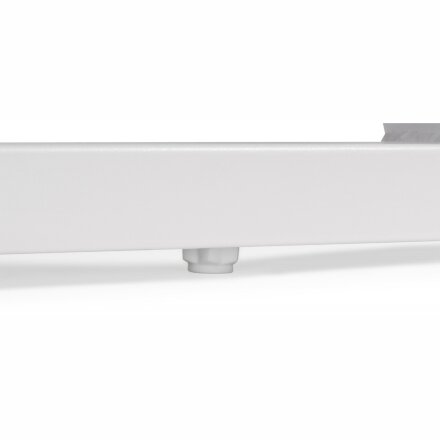 Керамический стол Памелла 140 (200) х 80 белый мрамор alpin white / snow white / белый 