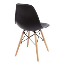 Стул деревянный Eames PC-015 black