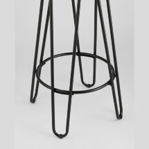 Стул барный Stool Group АЗИЯ черный, дерево, металл