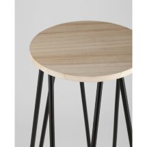 Стул барный Stool Group АЗИЯ черный, дерево, металл
