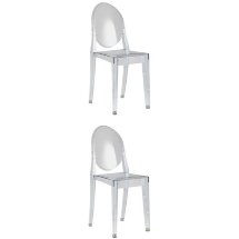 Стул Victoria Ghost NEW прозрачный 2 шт.