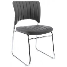 Стул на металлокаркасе Samba light grey