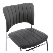 Стул на металлокаркасе Samba light grey