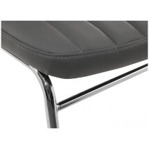 Стул на металлокаркасе Samba light grey