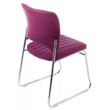 Стул на металлокаркасе Samba purple