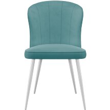 Стул DikLine 209 B15 MINT, ножки белые
