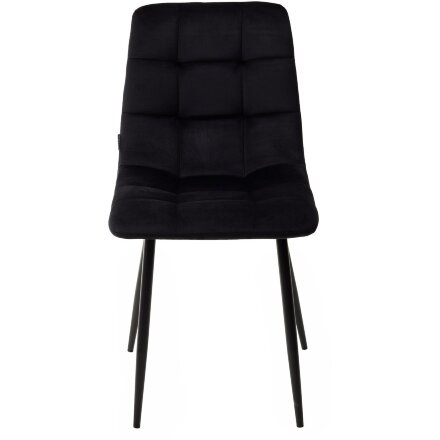 Стул CHILLI BLUVEL-19 BLACK, велюр М-City 