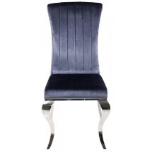 Стул на металлокаркасе Lund grey blue