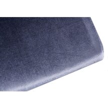 Стул на металлокаркасе Lund grey blue