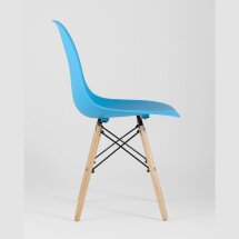 Стул Eames Style DSW бирюзовый (разборный каркас)