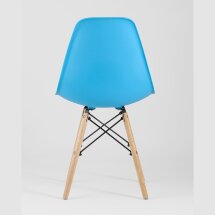Стул Eames Style DSW бирюзовый (разборный каркас)