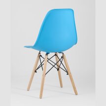 Стул Eames Style DSW бирюзовый (разборный каркас)