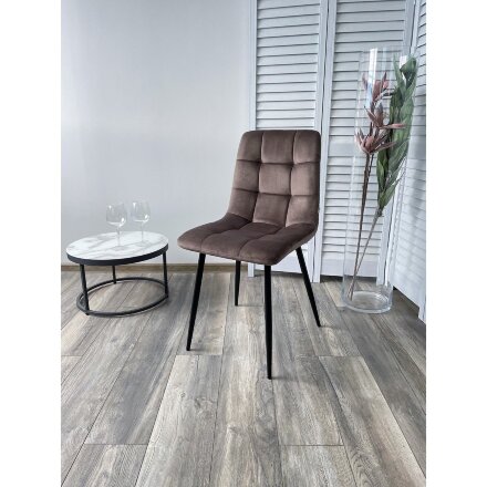 Стул CHILLI BLUVEL-38 LATTE, велюр М-City 