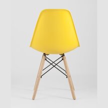Стул Eames Style DSW желтый (разборный каркас)
