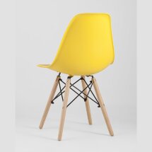 Стул Eames Style DSW желтый (разборный каркас)