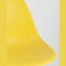 Стул Eames Style DSW желтый (разборный каркас)