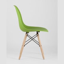 Стул Eames Style DSW зеленый (разборный каркас)