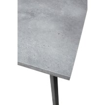 OLD Стол BRICK M 140 Бетон Портленд/ Черный М-City